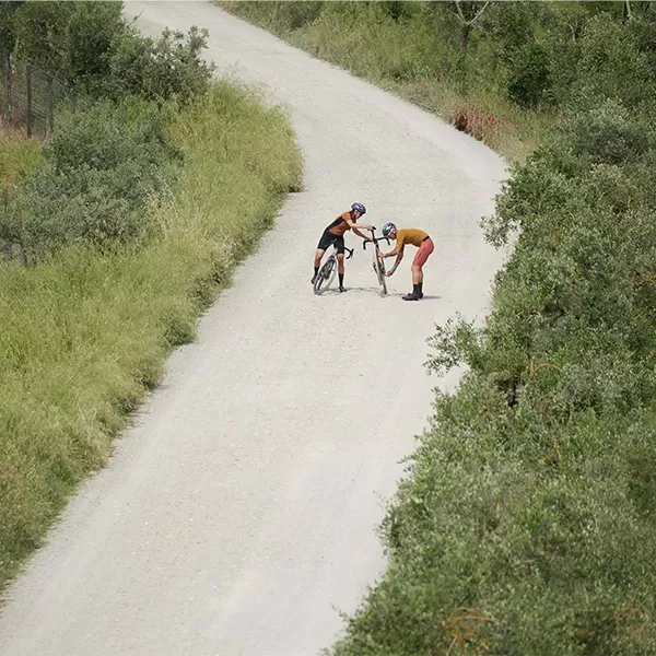 Nalini in Gaiole in Chianti for L'Eroica