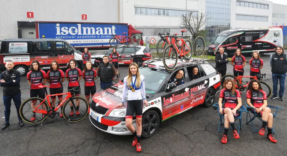 2021: Nalini partner del Team Isolmant  Premac Vittoria