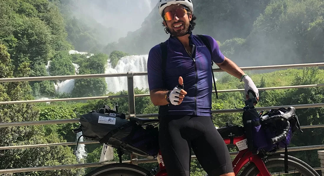 Pedalando per la Ricerca. Nalini al fianco di Alessandro Mucci
