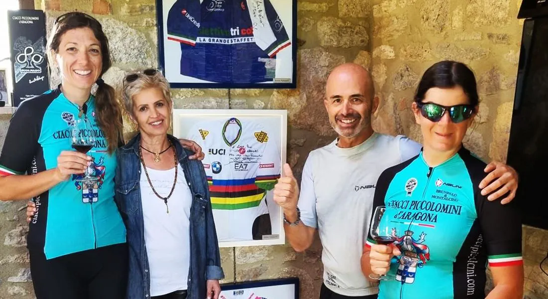 L'ITALIA IN TANDEM... ALLA CIECA OSPITE ALLA CIACCI PICCOLOMINI D'ARAGONA